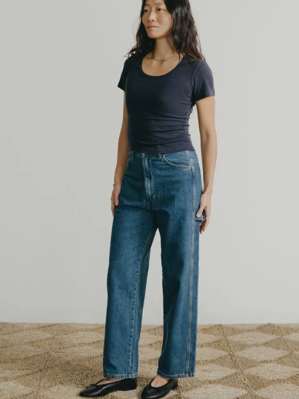 Ozma Carmen Jean, Tencel Denim, Vintage Dark, sz. 28